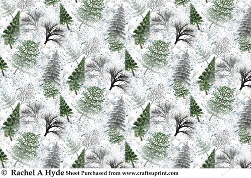 Winter Wonderland Backgrounds - Frosty Forest