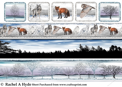 Wintere Wonderland Borders II