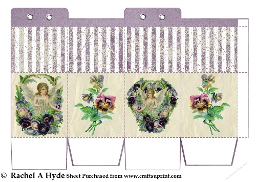 Flower Fairy Viola Milk Carton Gift Box