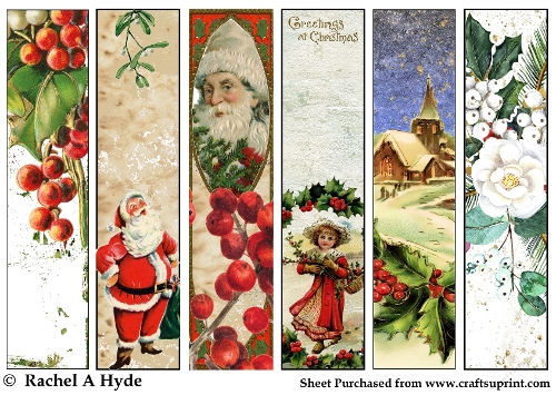 Naughty Or Nice Bookmarks