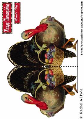 Thanksgiving Turkey Quick Card
