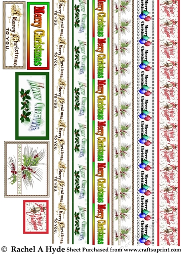 Christmas Greetings Banners & Labels