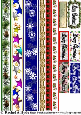 Christmas Greetings Banners & Labels Ii