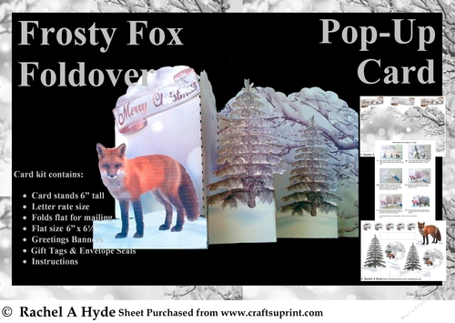 Frosty Fox Foldover Card