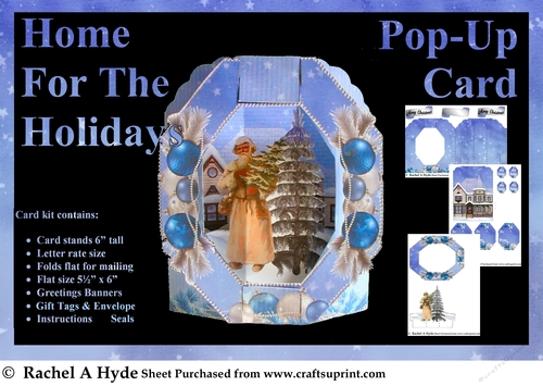 Home For The Holidays Ring Front Card