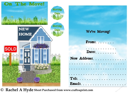 New Home Announcement Card