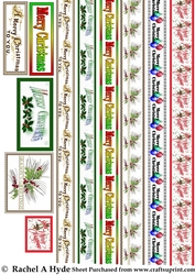 Christmas Greetings Banners & Labels