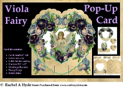 Viola Fairy Ring Front Card