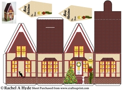 Christmas House Box