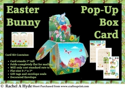 Easter Bunny Pop-Up Box Card