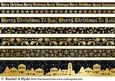 Christmas Borders - Golden Nights