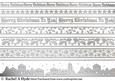 Christmas Borders - Silver Days