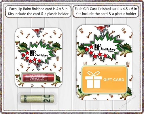 Money Holder Cards PNG and Cutting Files