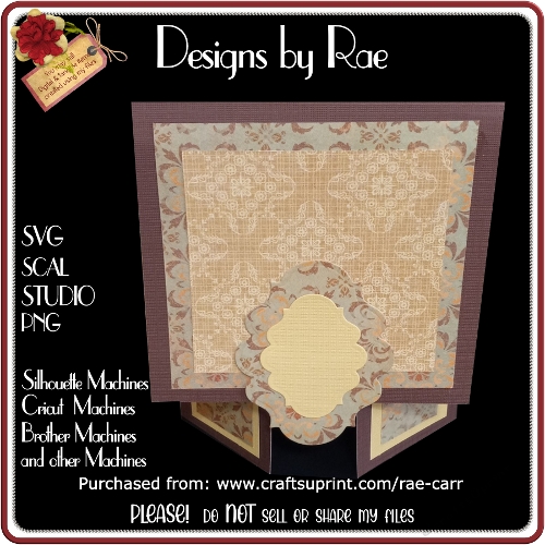 2503 Fold Over Top Card *Multiple Machine Formats*