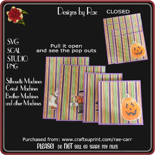 2640 Triple Slider Pop Out Card | Multiple Machine Formats