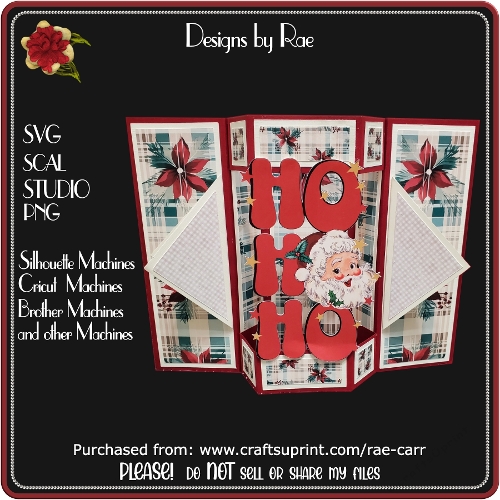2652 Winged Multi-Fold Card  Multiple | Machine Formats