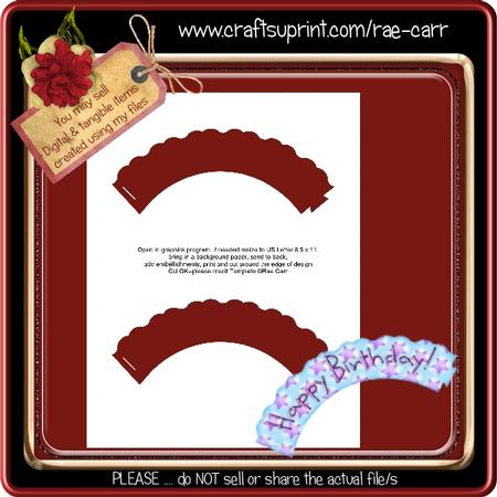 T008 Wavy Top Cupcake Wrappers *PNG*