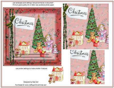 Ps018 Red Christmas Topper