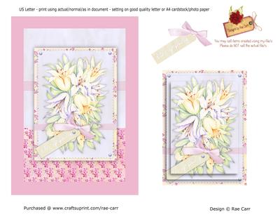 Ps049 Bouquet of Lilies