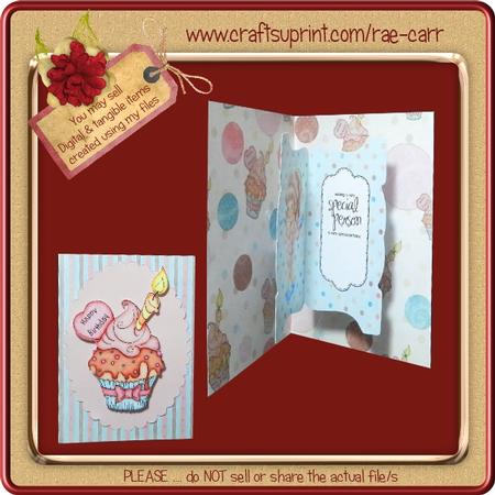 700 Birthday Pop Up *PDF & Jpg*