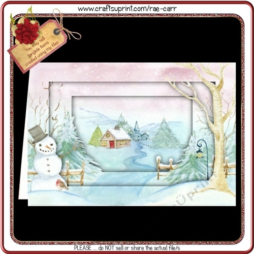 728 Christmas Snowman Kit 