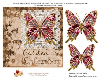 PS112 Butterfly Topper