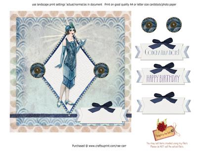 PS122 Retro Lady Topper