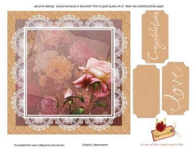 PS130 Summer Roses Topper