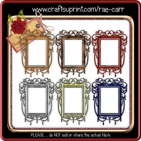Dr006 Frames Embellishments 
