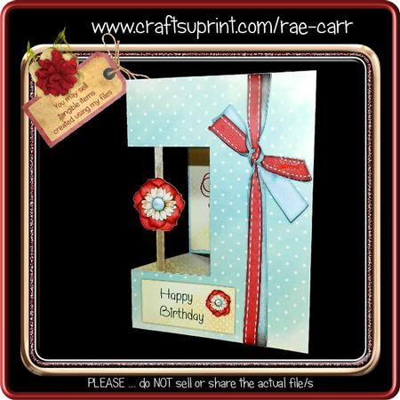 867 Folded Aperture Card 