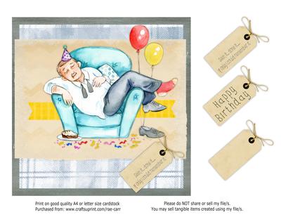 PS158 Birthday Partied Out Man 