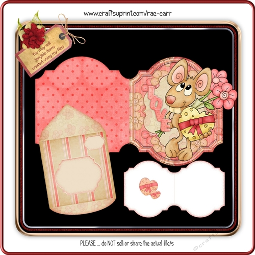 220 Pepe in Love Card and Envelope