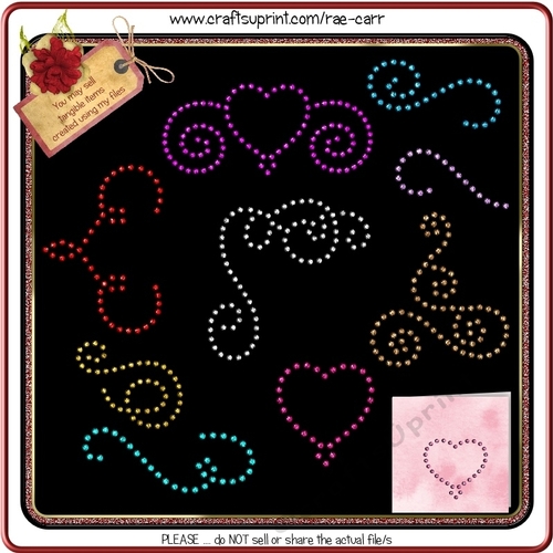 299 Rhinestone Embellishments for Cards