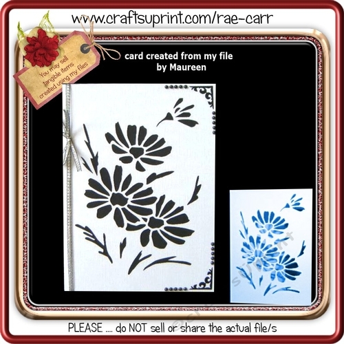 383 Daises Card