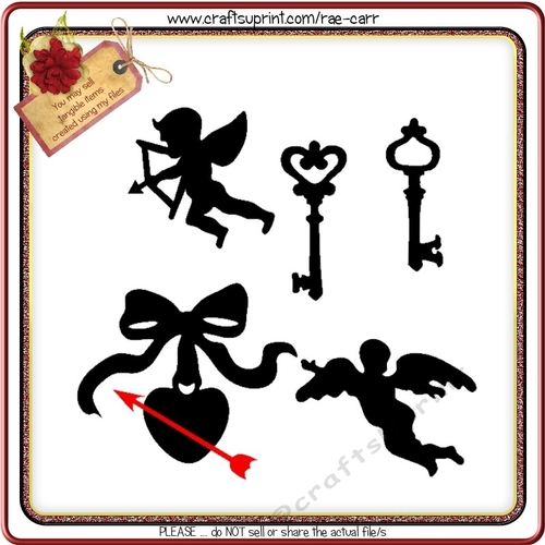470 Valentine Diecuts