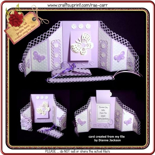 484 Large Gate Fold Card