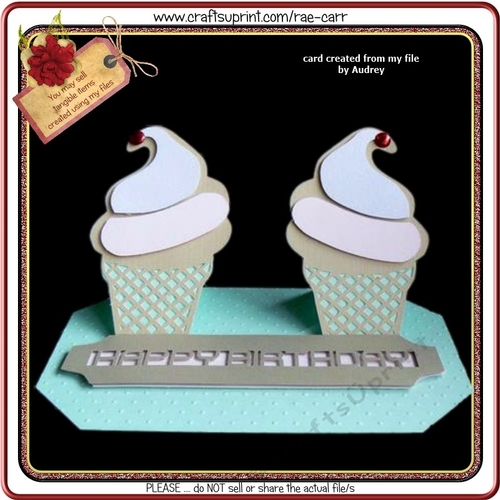 494 Ice Cream Easel