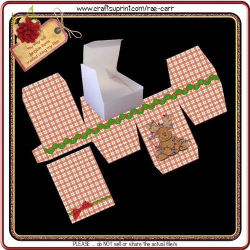 591 Christmas Jewelry Gift Box