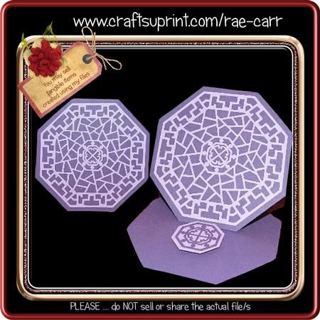 603 Octagon Lattice Easel