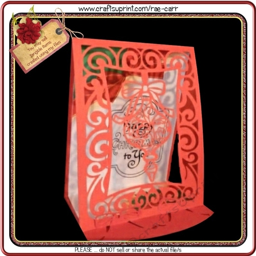 610 Filigree Christmas Easel