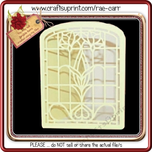 616 Fancy Cut Card
