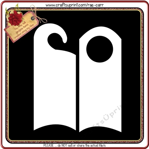466 Pair of Door Hangers