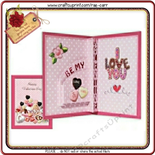 180 Be My Valentine Double Pop-up