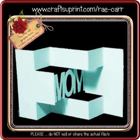818 Mom Multi Fold Shutter Card