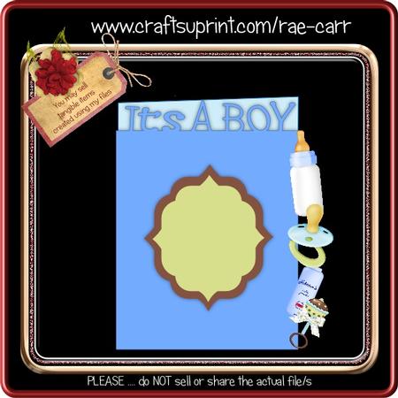 297 Its a Boy Card