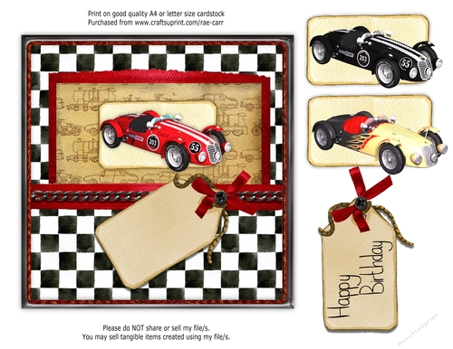 PS161 Race Car Front