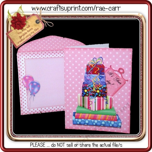 060 Birthday Presents and Pop Up Insert