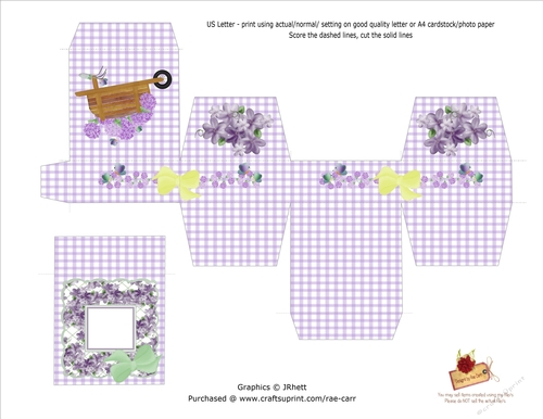 PS177 Lilac Jewelry Box