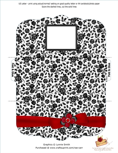 PS187 Damask Money Wallet
