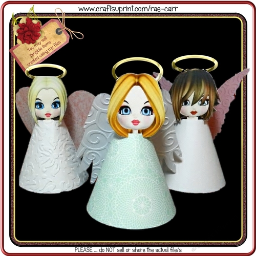 772 Angel Decorations or Tealights 
